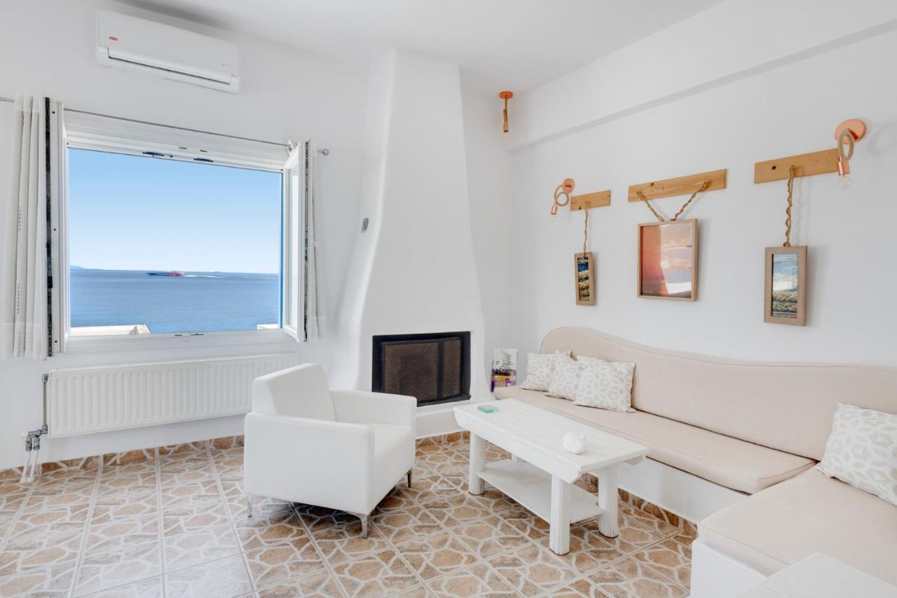Endless Blue From Syros - Fabrika Resort House 1 Vári Exterior foto